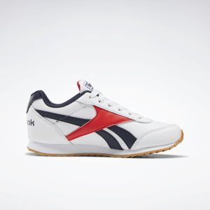 Reebok Royal Classic Jogger 2.0 Turnschuhe Kinder - Weiß/Navy/Rot - DE 563-DUE